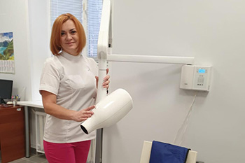 В стоматологической поликлинике на улице Парковой, д.13 возобновил работу рентгенологический кабинет.