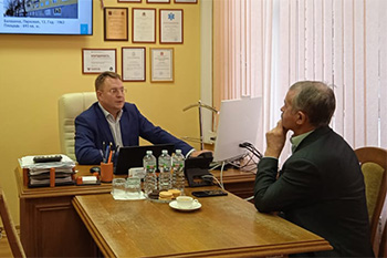 Балашихинскую стоматологическую поликлинику № 1 посетил депутат Мособлдумы В.Н. Шапкин
